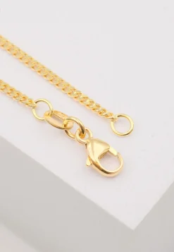 Collier Panzer Gelbgold 750, 1.7mm, 55cm