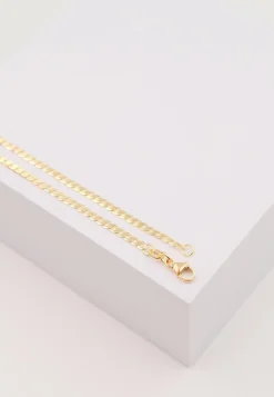 Collier Panzer Gelbgold 750, 2.4mm, 45cm