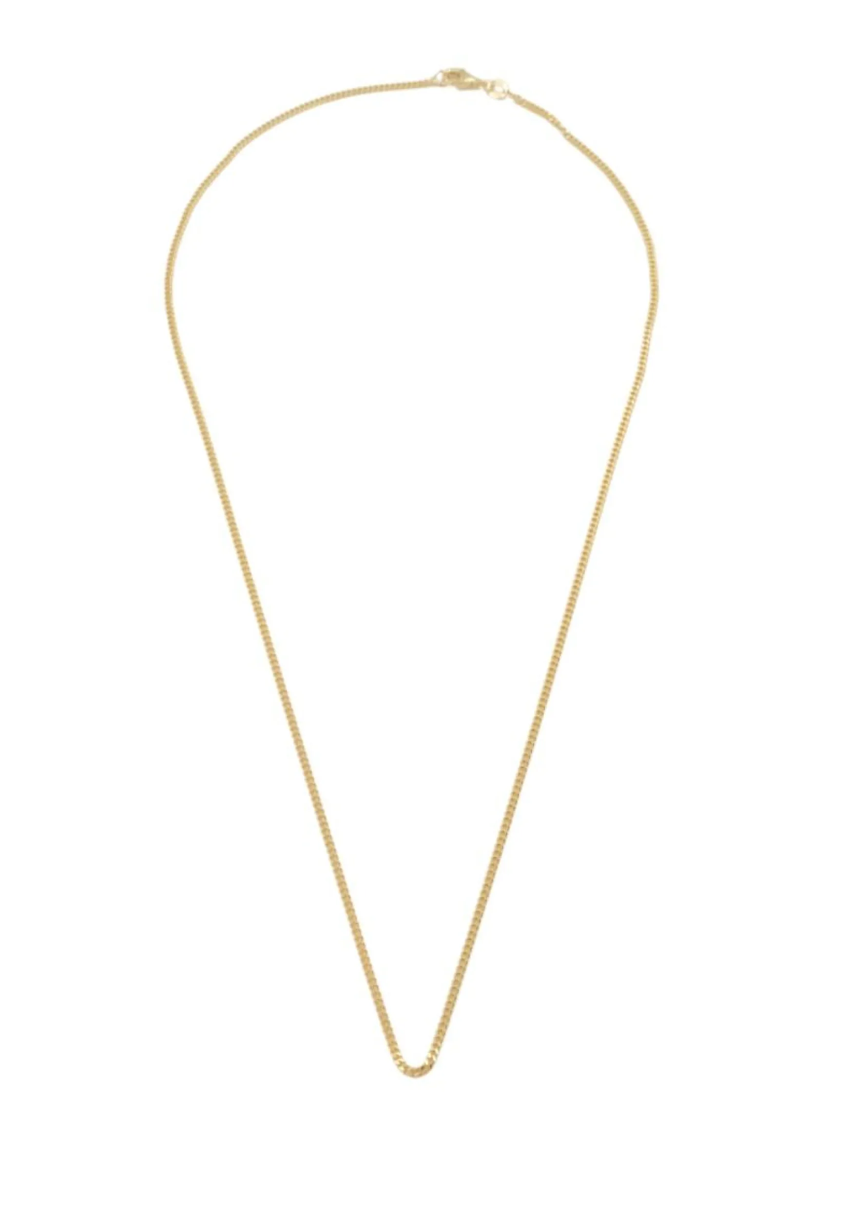 Collier Panzer Gelbgold 750, 1.8mm, 50cm