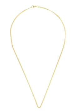 Collier Panzer Gelbgold 375, 2.1mm, 55cm
