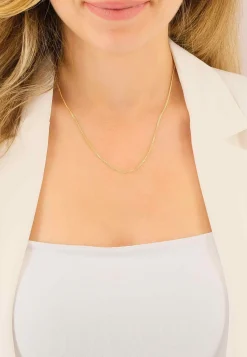 Collier Panzer Gelbgold 750, 1.6mm, 38cm