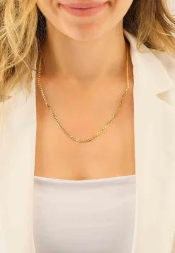 Collier Panzer Gelbgold 750, 3.1mm, 55cm