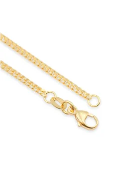 Collier Panzer Gelbgold 375, 2.1mm, 55cm