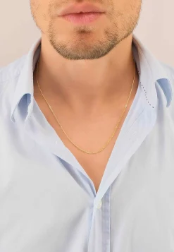 Collier Panzer Gelbgold 750, 1.6mm, 38cm