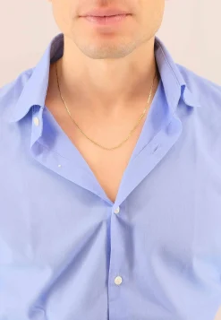 Collier Panzer Gelbgold 750, 1.9mm, 42cm