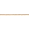 Collier Panzer Rotgold 750, 2.4mm, 50cm