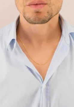 Collier Panzer Rotgold 750, 1.6mm, 42cm