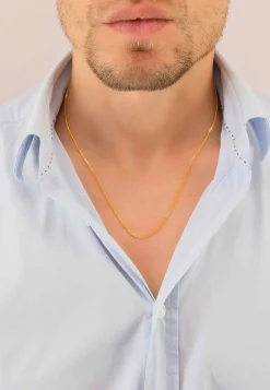 Collier Panzer Rotgold 750, 1.7mm, 50cm