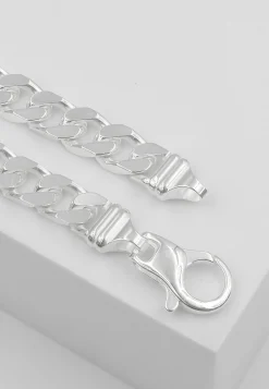 Collier Panzer Silber 925, 7mm, 55cm