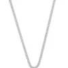Collier Panzer Weissgold 750, 2.4mm, 50cm