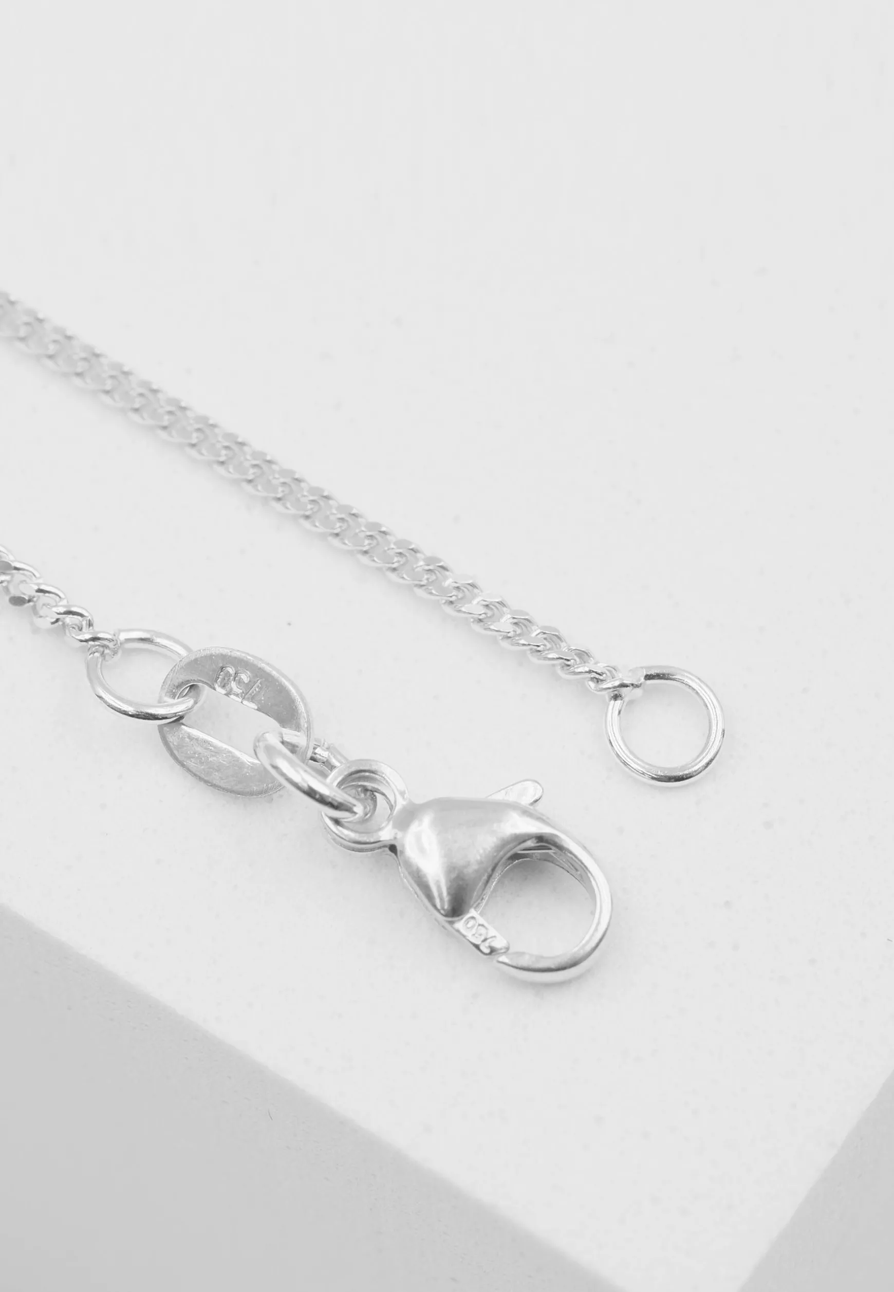 Collier Panzer Weissgold 750, 1.4mm, 45cm