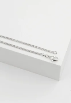 Collier Panzer Weissgold 750, 2.4mm, 50cm