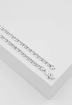 Collier Panzer Weissgold 375, 4mm, 50cm