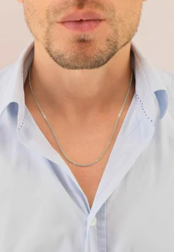 Collier Panzer Weissgold 750, 1.8mm, 40cm