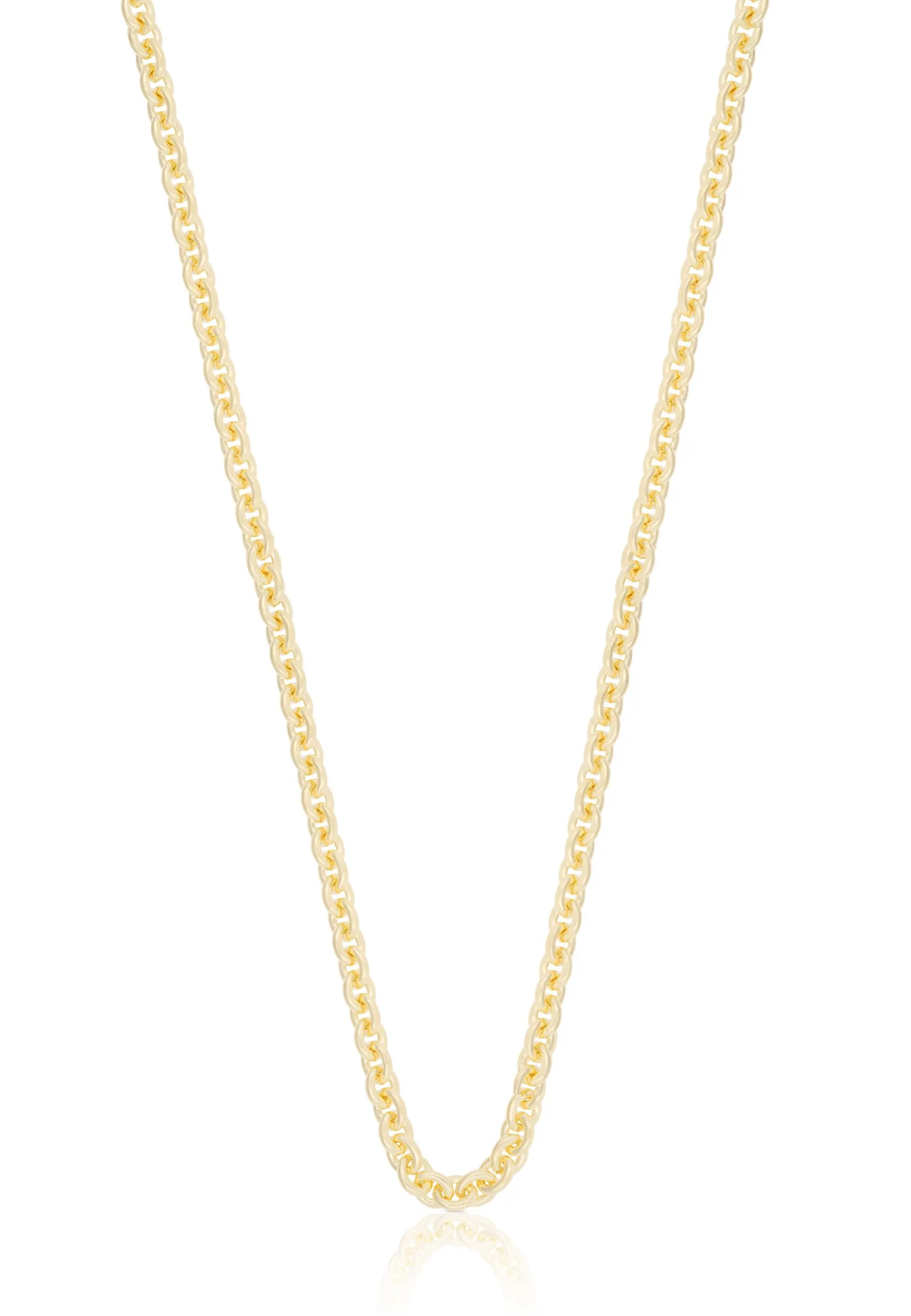 Collier Rundanker Gelbgold 750, 3.1mm, 50cm