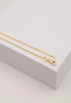 Collier Rundanker Gelbgold 750, 1.7mm, 50cm