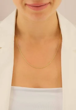 Collier Rundanker Gelbgold 750, 1.5mm, 38cm