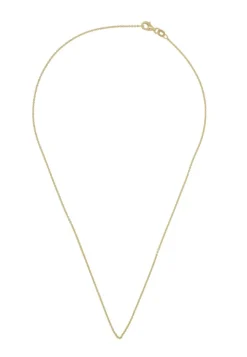 Collier Rundanker Gelbgold 375, 1.3mm, 38cm