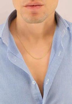 Collier Rundanker Gelbgold 750, 1.9mm, 38cm