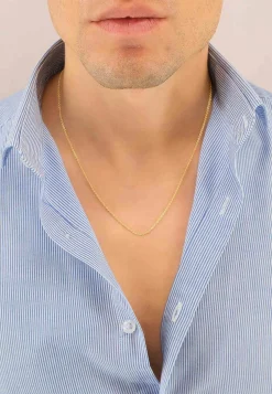 Collier Rundanker Gelbgold 750, 1.6mm, 50cm