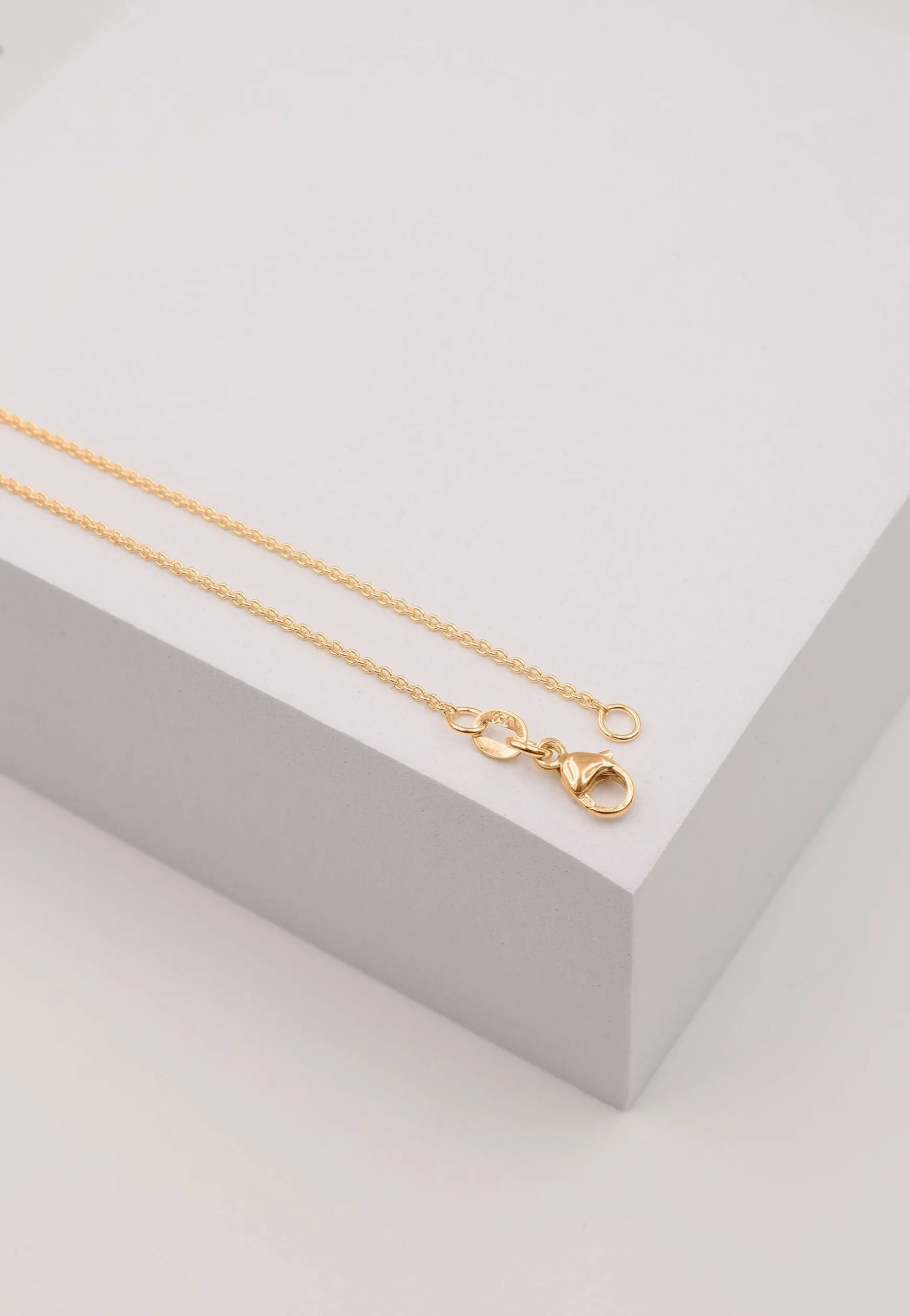 Collier Rundanker Rotgold 750, 1.3mm, 45cm