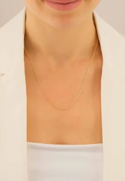 Collier Rundanker Rotgold 750, 1.1mm, 42cm