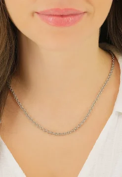 Collier Rundanker Weissgold 750, 3.9mm, 50cm