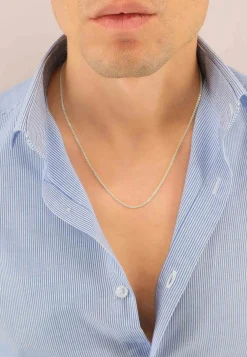 Collier Rundanker Weissgold 750, 1.7mm, 38cm