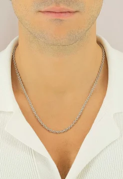 Collier Rundanker Weissgold 750, 3.9mm, 50cm