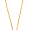 Collier Rundpanzer Gelbgold 750, 2.8mm, 50cm