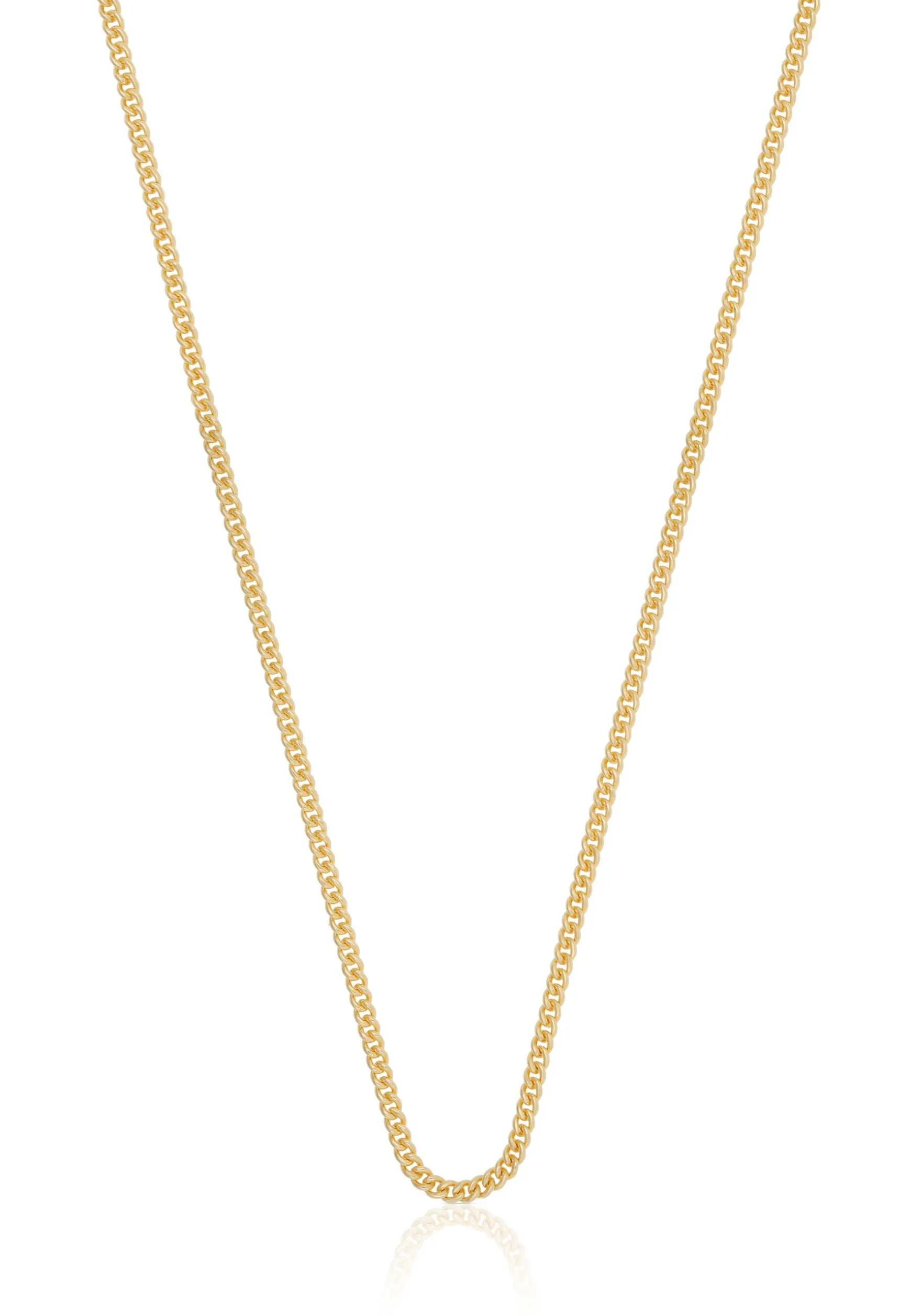 Collier Rundpanzer Gelbgold 750, 1.6mm, 42cm
