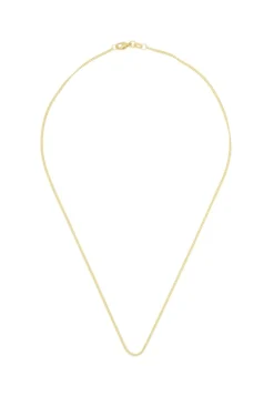 Collier Rundpanzer Gelbgold 750, 1.6mm, 42cm