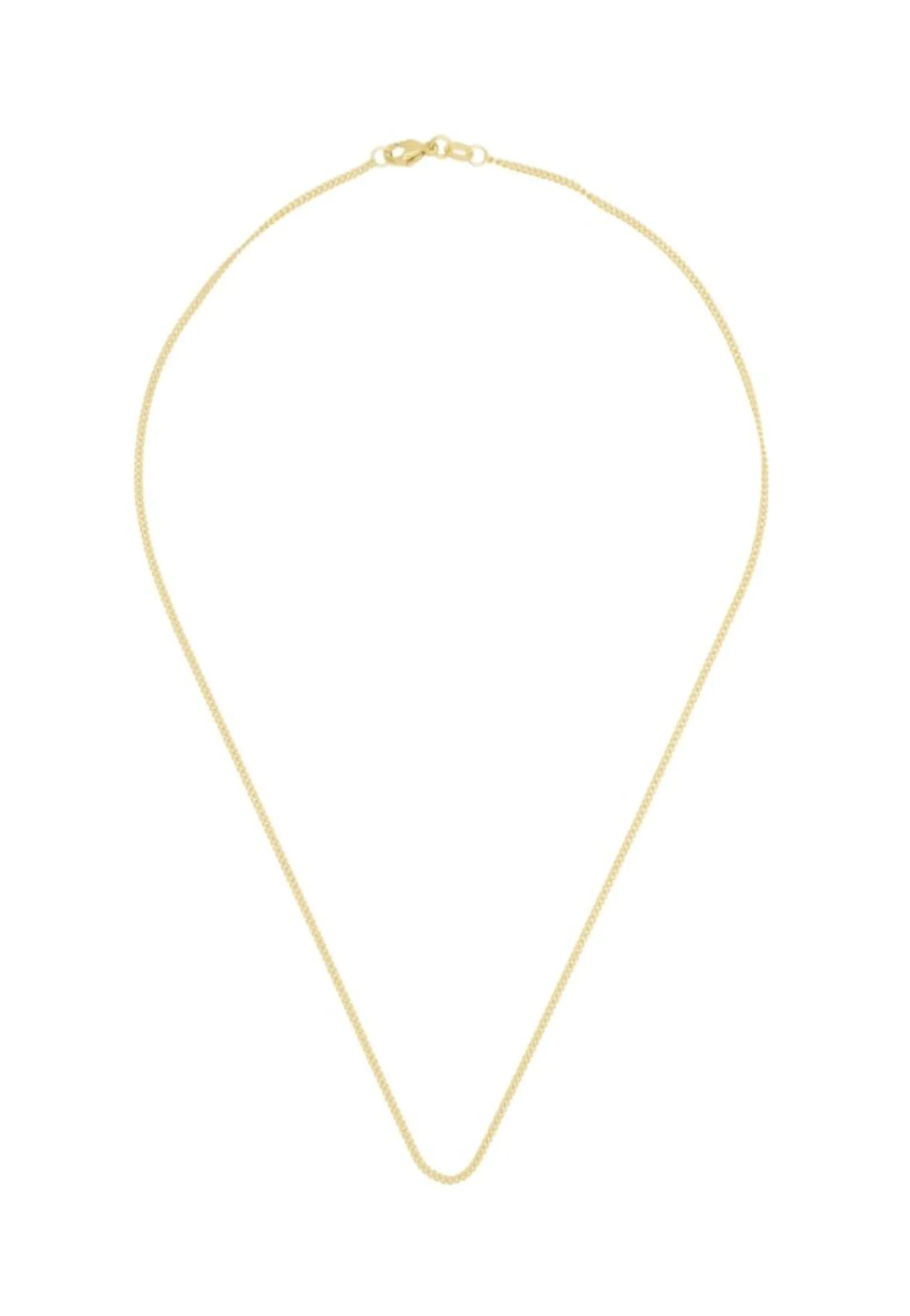 Collier Rundpanzer Gelbgold 750, 1.6mm, 42cm