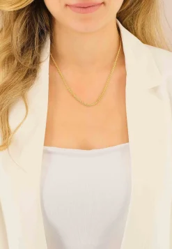 Collier Rundpanzer Gelbgold 750, 2.8mm, 50cm