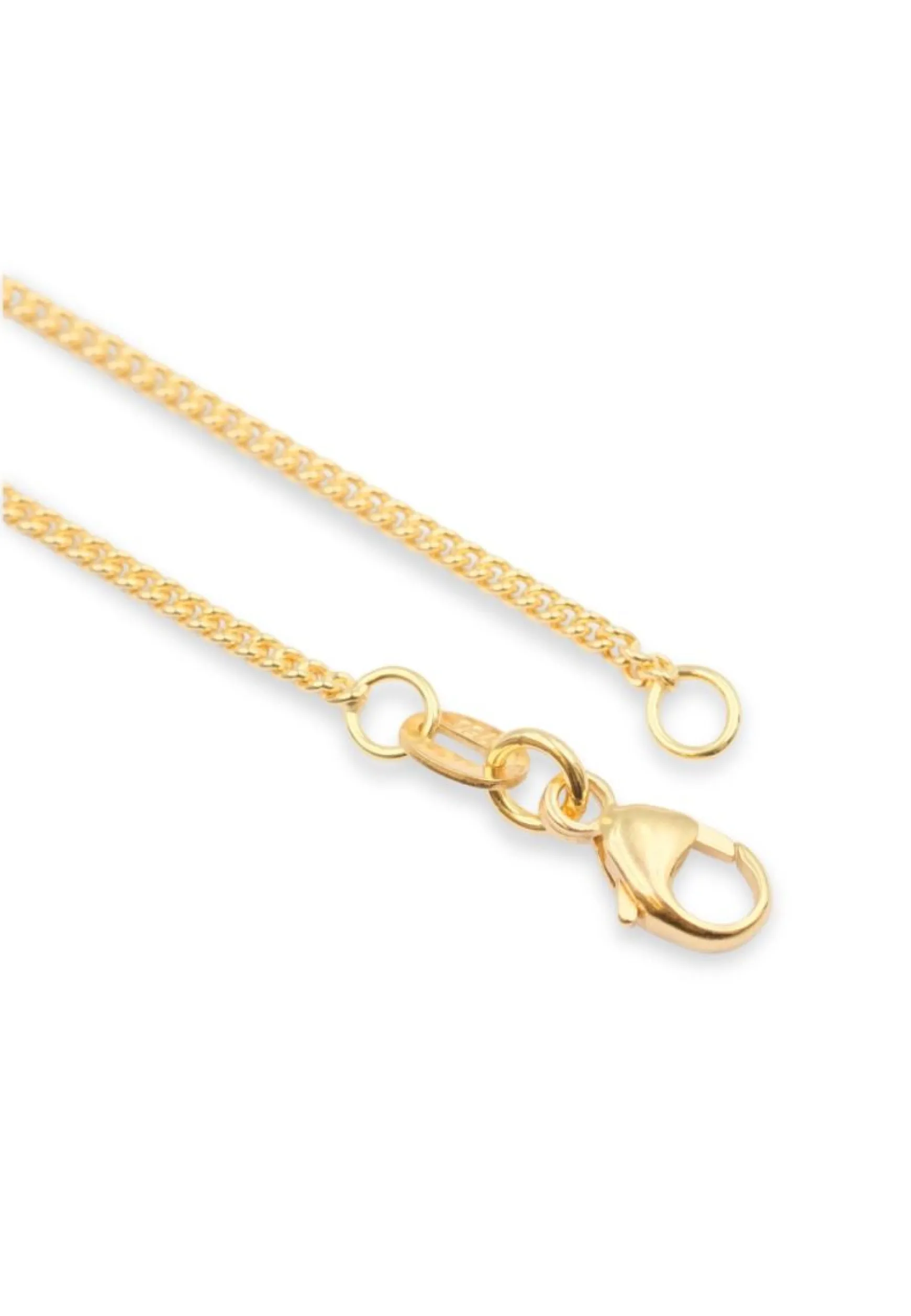 Collier Rundpanzer Gelbgold 750, 1.6mm, 42cm