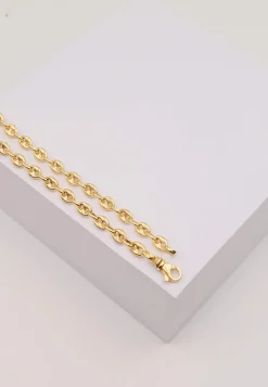 Collier Schiffsanker Collier Gelbgold 750, 4.5mm, 45cm