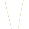 Collier Schlange Gelbgold 750, 0.8mm, 42cm