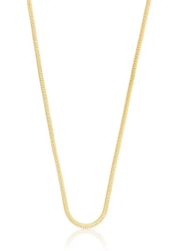Collier Schlange Gelbgold 750, 1.6mm, 55cm