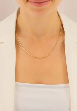 Collier Schlange Gelbgold 750, 1.6mm, 40cm