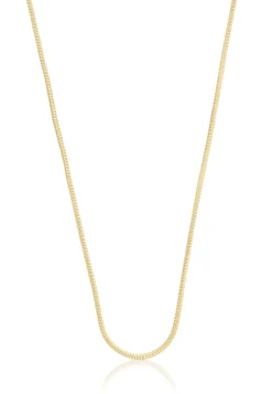 Collier Schlange Gelbgold 750, 1.2mm, 40cm