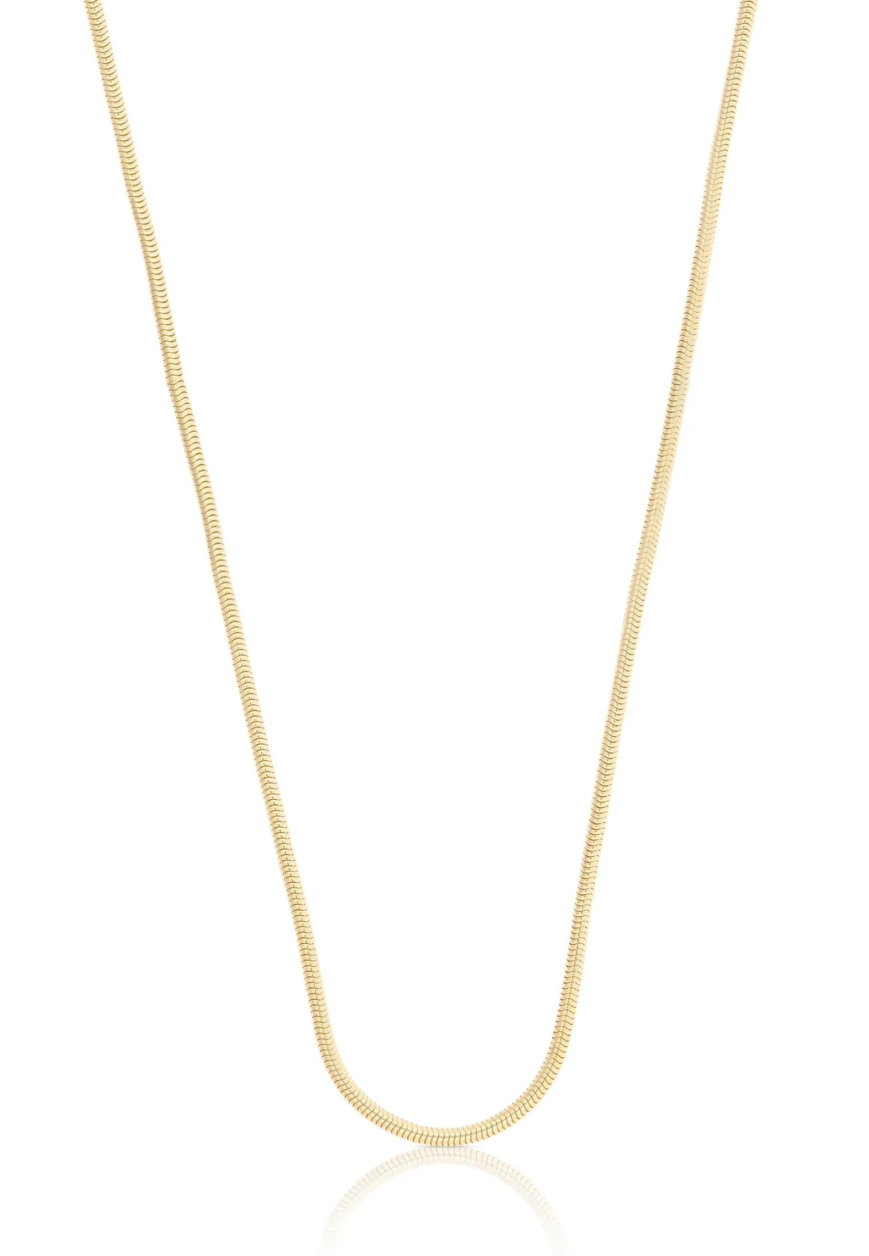 Collier Schlange Gelbgold 750, 1.2mm, 40cm