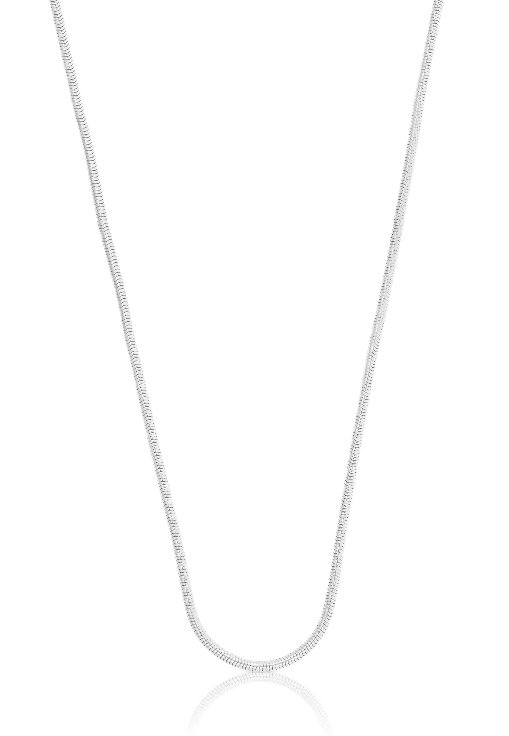 Collier Schlange Weissgold 750, 1.2mm, 45cm