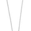 Collier Schlange Weissgold 750, 2.4mm, 45cm