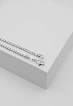 Collier Schlange Weissgold 750, 2.4mm, 45cm