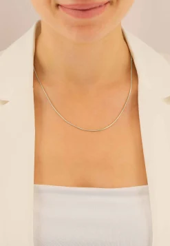 Collier Schlange Weissgold 750, 1.2mm, 45cm