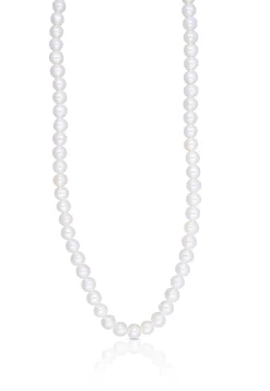 Collier Silber 925 Süsswasserperle 6-6.5mm