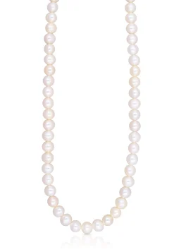 Collier Silber 925 Süsswasserperle 7-7.5mm