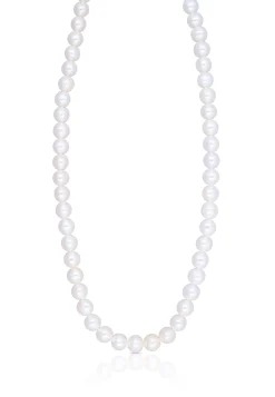 Collier Silber 925 Süsswasserperle 6-6.5mm
