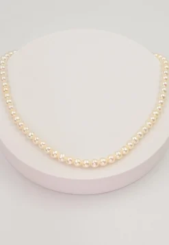 Collier Silber 925 Süsswasserperle 6-6.5mm