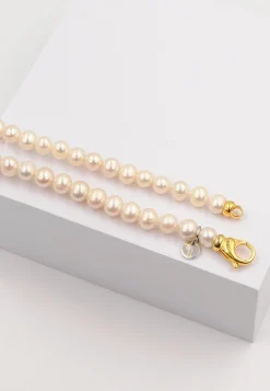 Collier Silber 925 Süsswasserperle 6-6.5mm